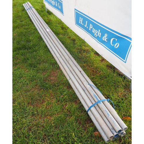 1167 - 16ft Aluminium scaffold tubes -10