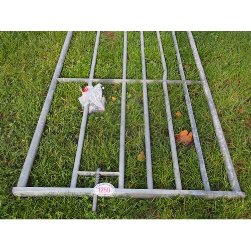 1250 - 6ft Galvanised gate