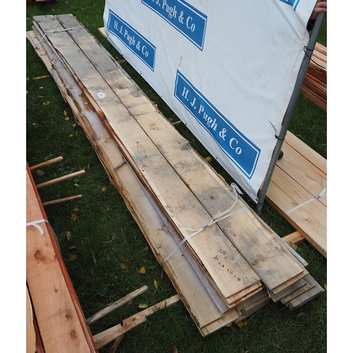 861 - Cedar boards 4.8mx220x18- 25