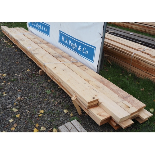 867 - Cedar boards 4.8mx160- 20 mixed