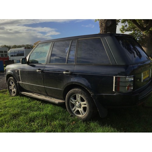 1697 - Range Rover, 2006. 2926cc. Reg. BD06 JMU. V5 and keys in office