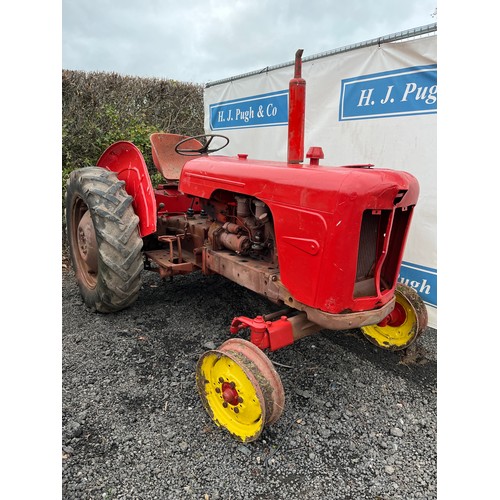 David Brown 880 Implematic tractor. This tractor was an undergoing
