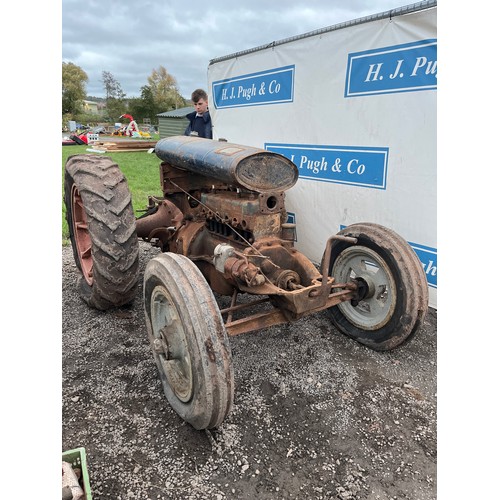 Fordson Standard N tractor. For spares. Fitted with Russells adaptable