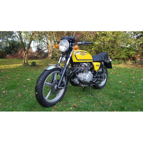 883 - Honda CB400 Four F2 Super Sport motorcycle. 1978. 408cc
Frame no. CB400F2-1077909
Engine no. CB400F-... 