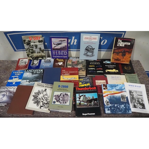 902 - Large quantity of aircraft, car and WWII books