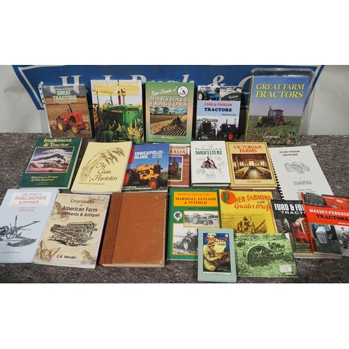 904 - Assorted farming and tractor books