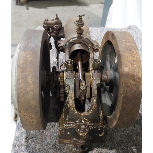 513 - Stuart open crank stationary engine, for restoration