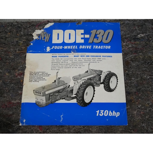 829 - Doe 130 tractor brochure