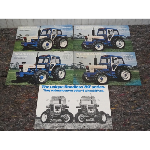 831 - Roadless tractor sales literature