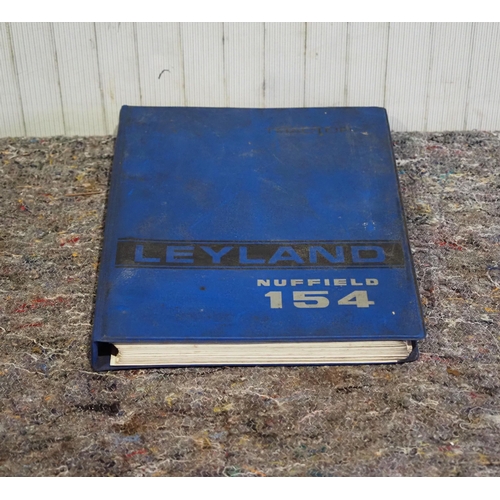 839 - Leyland Nuffield Tractor 154 workshop manual