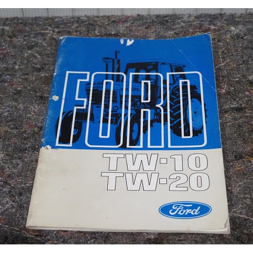 932 - Ford TW 10 and 20 TW operators manual