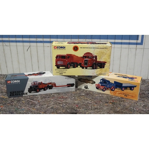 toy lorries, boxed