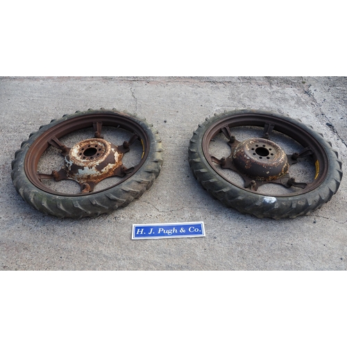 2 - Standen row crop wheels & tyres
