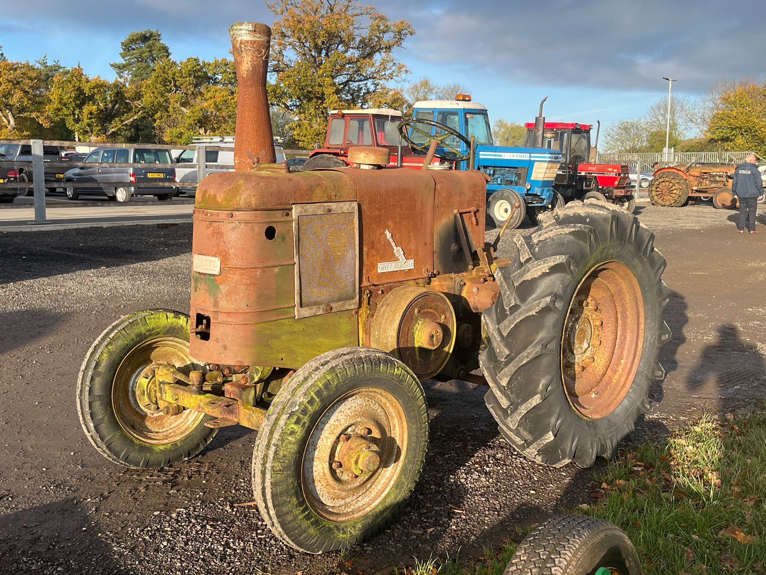 Field Marshall series 2 tractor 1948. Sn. 7221. JAD 2 originally from ...
