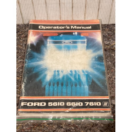 956 - Ford 5610/6610/7810 II operators manual