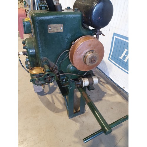 569A - Stationary engine- Ruston Hornsby sludge pumping set 1930's, Vendor says 