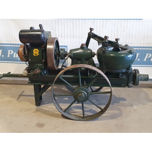 569A - Stationary engine- Ruston Hornsby sludge pumping set 1930's, Vendor says 