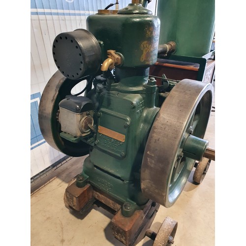 571A - Stationary engine 1852 tank cooled Lister A type 3.5 hp, Vendor says 