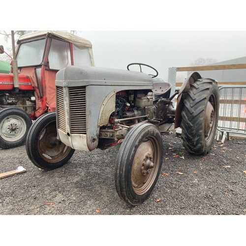 102 - Ferguson TED 20 tractor, 1951. S/n TED 202301. Herefordshire tractor. Reg. MVJ 335F. V5C (road regis... 