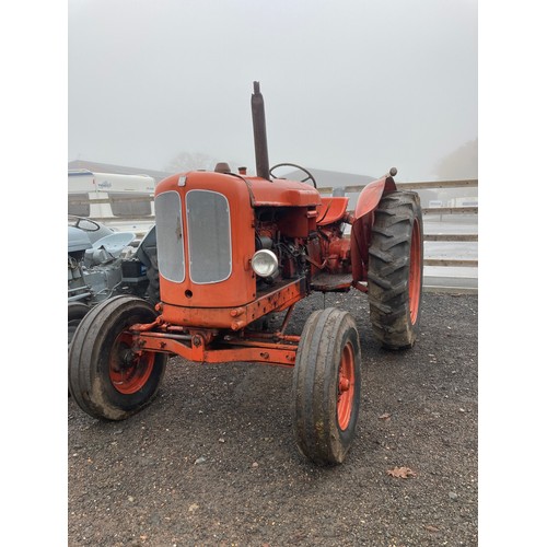 123 - Nuffield 10/60 tractor. 1966. Reg. KUE 444D. V5