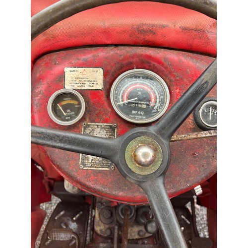 110 - Massey Ferguson 65 Mk II Multipower tractor, 1964. One previous owner, excellent original condition ... 