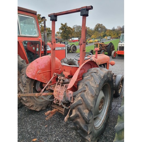 113 - Massey Ferguson 35 tractor. Runs and drives.