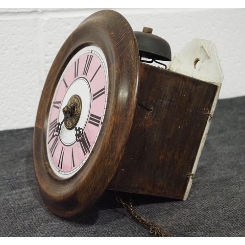 137 - Wall alarm clock, Lovejoy, 7