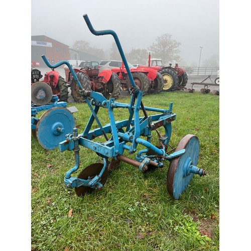 78 - Ransomes TS64-J original plough with original TCN mould boards, good metalwork