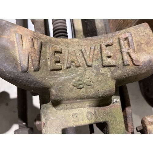 809 - Weaver vintage trolley jack