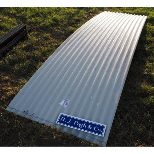 59 - Quantity of roofing sheets
