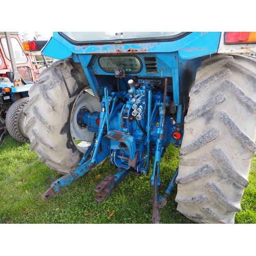 1009 - Ford 6810 tractor. Engine overhaul, receipts available. Reg. G384 BDF. Keys in office