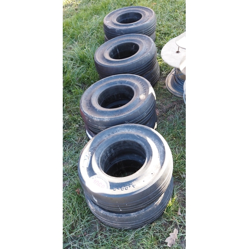 1068 - Trelleborg 4 x 8 tyres - 8