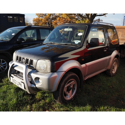 1114 - Suzuki Jimny 2004. Private reg. included S22 LPH. V5 in office