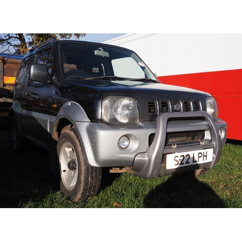 1114 - Suzuki Jimny 2004. Private reg. included S22 LPH. V5 in office