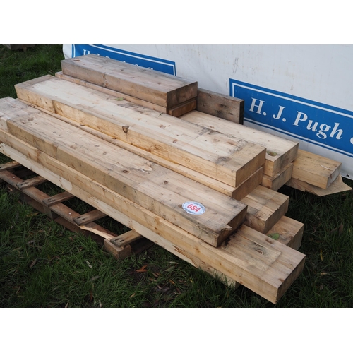 684 - Quantity of Glulam timber