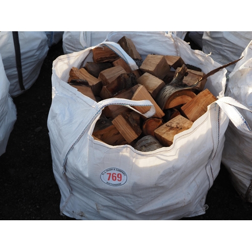 769 - Bag of cherry offcuts