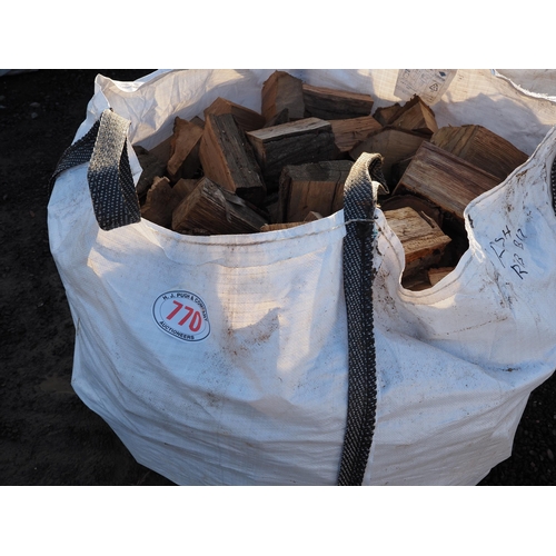 770 - Bag of ash offcuts