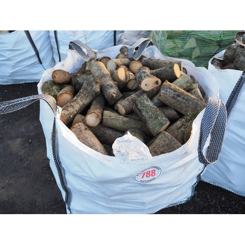 788 - Bag of hardwood offcuts