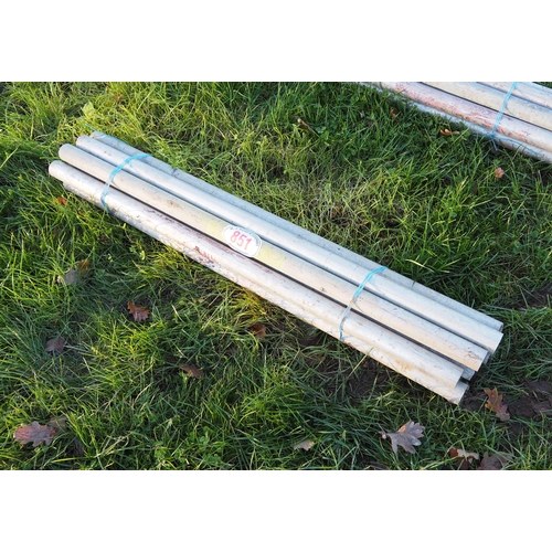 851 - 4ft Aluminium scaffold poles -10