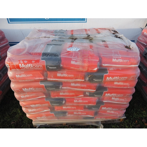 871A - Bags of Multicem cement - 56