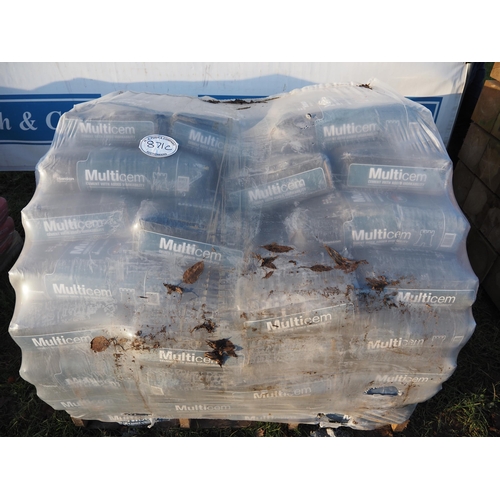 871C - Bags of Multicem cement - 56