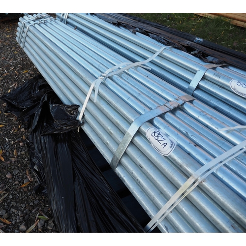 882A - Galvanised tube 3.2m, 50mm approx. 50