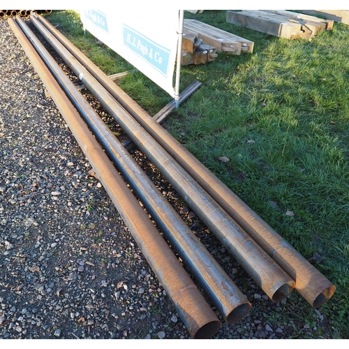 893 - Steel tubes 7.1m - 4