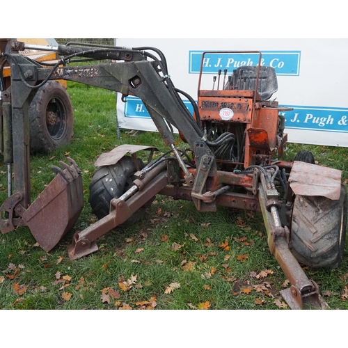 1192 - Powerfab 125WTD towable digger