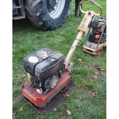 1196 - Dynapac wacker plate, spares or repair