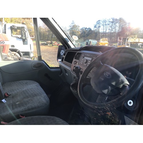 1199 - Ford Transit van, runs and drives. MOT until August 2023. Reg. FY09 BNN. V5