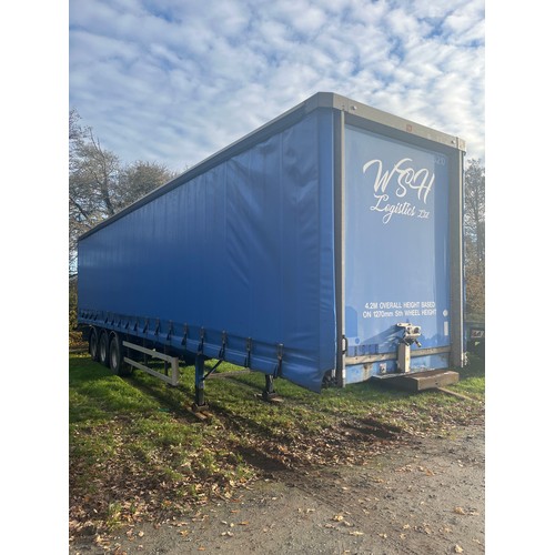 1083A - SDC Tautliner curtain side lorry body. 2007. VIN: SDCPL45R3AAA74419, Recently out of MOT, plating ce... 
