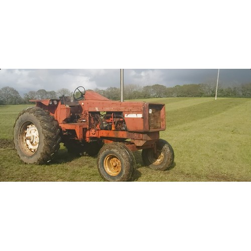 1210 - Allis Chalmers 190XT 6 cylinder turbo tractor. Runs and drives