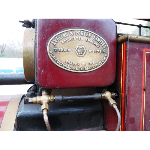 122 - Aveling and Porter 1920 KND 4hp steam tractor known as the 