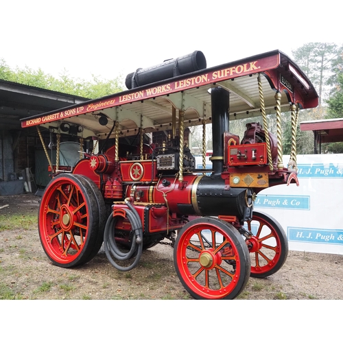 Garrett 1919 4hp Showmans steam tractor originally known as the 